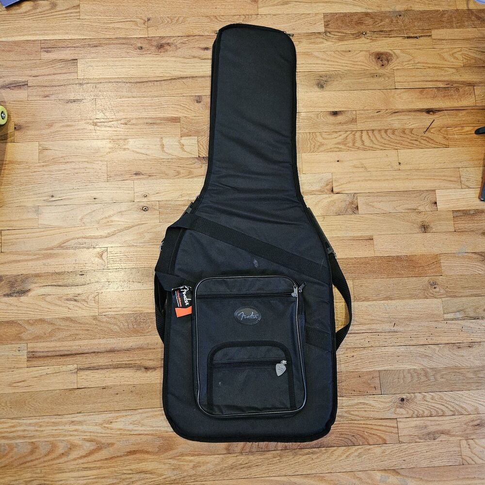 NEW Fender Deluxe Gig Bag Stratocaster/Tele Electric Guitar Soft Case